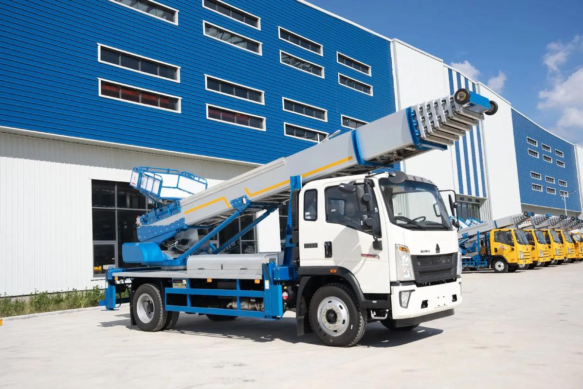 长坡镇出租云梯车高空作业车 建筑垃圾搬运